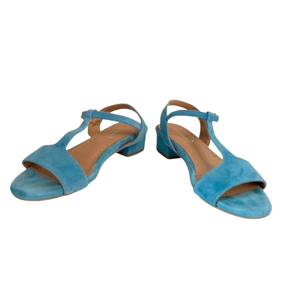 Anthropologie | Farylrobin Macarena Suede Heels Size 6 - Picture 3 of 11